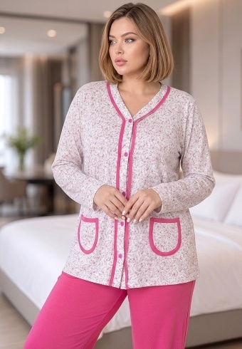 Pijama Dama Fine Cotton 714-04 - Img 6