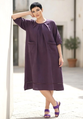 Rochie Din Panza Topita Due L2-04