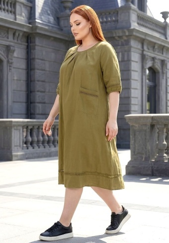 Rochie Din Panza Topita Due L2-05 - Img 5