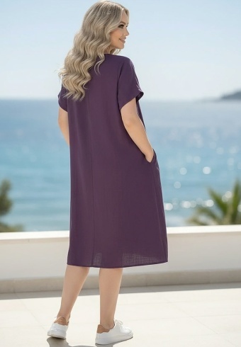 Rochie Din Panza Topita Fun L10-05 - Img 4