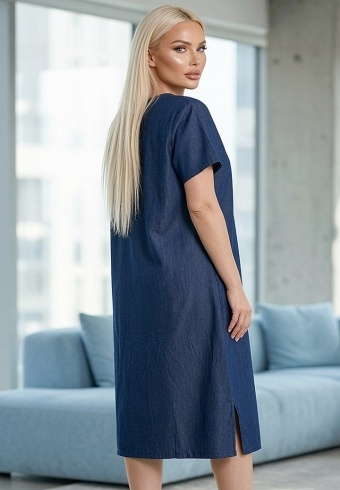Rochie Jeans Dana 257-03 - Img 5