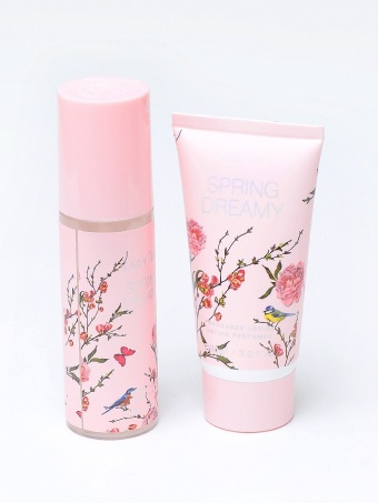 Set Spray de corp si Lotiune Spring Dramy 327-02