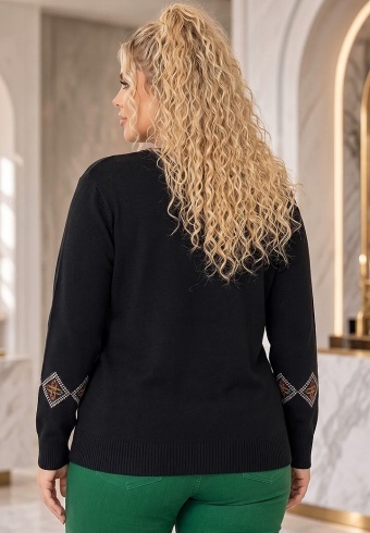 Bluza Tricotata Etno 6000-135 - Img 2
