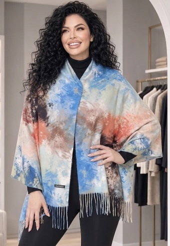 Esarfa Groasa Casmir + Brosa CADOU 788-10