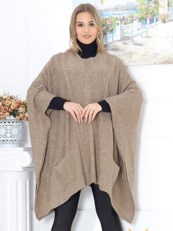 Poncho Tricotat 1808-01