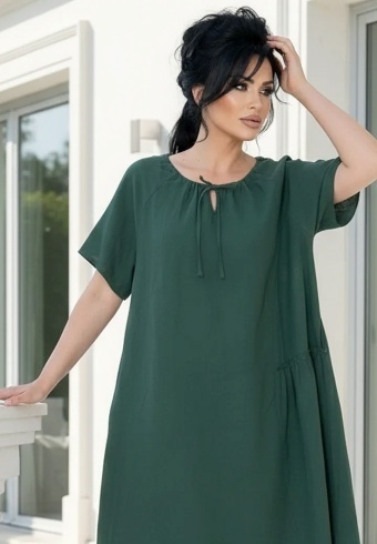 Rochie Din Panza Topita Fun L10-01 - Img 2