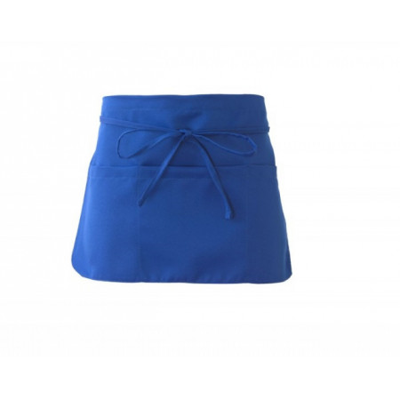 Short PUB apron, deep blue colour