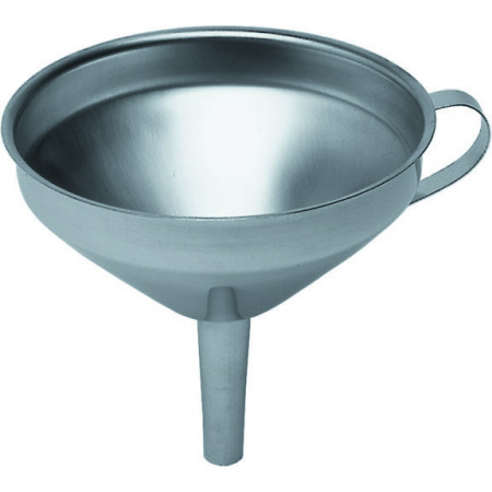 Stainless steel funnel diameter 15 cm