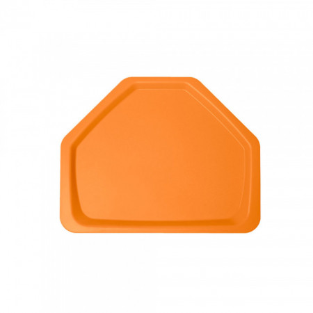 Tava PP Fast-Food, 415×305 mm, culoare portocalie, trapez
