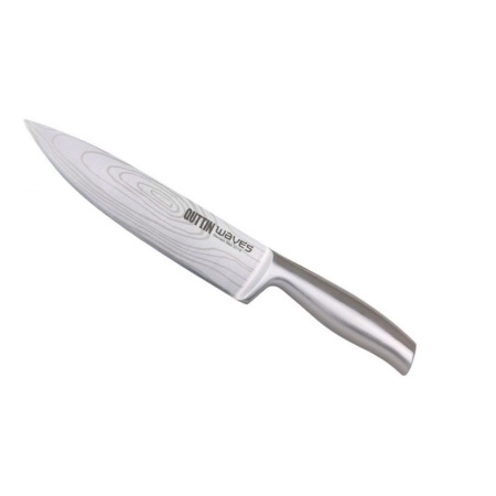 Cutit chef inox Waves Quttin cu lama 20 cm