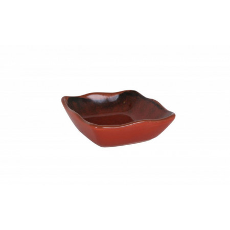 Bol patrat decorat 10.5x10.5x3 cm