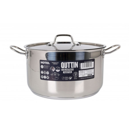 Cratita inox cu capac, 9.5 litri, model Hotel