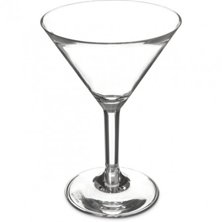 Pahar martini din policarbonat transparent, 250 ml