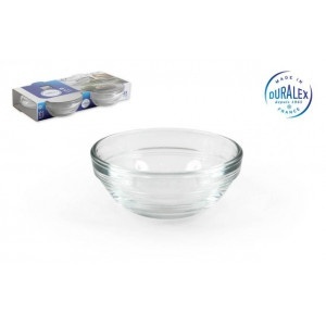 Set 4 Boluri Sticla Sosuri Duralex Lys Ø 7.5 cm – Mini Boluri