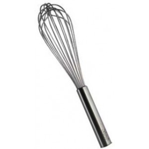 Stainless steel whisk 8 wires of 2.3 mm, lenght 40 cm