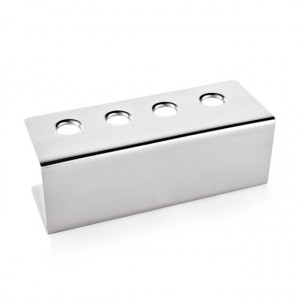 Suport inox pentru 4 conuri inghetata