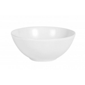 Bol ceramica supa Infinity alb diametru 16 cm