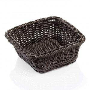 Cos Impletit Polipropilena GN 1/6, 17.6x16.2 cm – Wenge