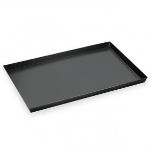 Tava Neagra Blue Steel 60x40 cm – Profesionala – H 3 cm