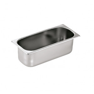 Vascheta Inox Inghetata 36x16.5x12 cm – Profesionala, 5 Litri
