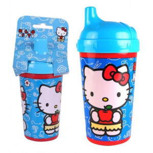 Pahar cu capac pentru copii Hello Kitty, 300 ml