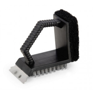 Perie Gratar cu Sarma si Razuitor – 12x9x5.5 cm – Curatare Eficienta