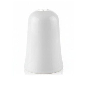Presaratoare Sare Portelan Alb – 4.5 cm Diametru, H7.5 cm