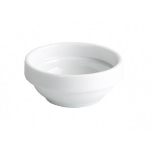 Set 6 Boluri Portelan Sosuri sau Smantana – 50 ml – Albe