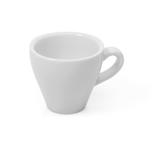 Set 6 Cesti Espresso Portelan Alb 90 ml – Ø 6.5 cm, H 6 cm