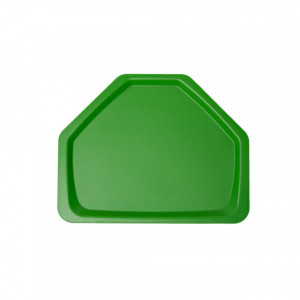 Tava PP Fast-Food trapezoidala, 415×305 mm, culoare verde lime