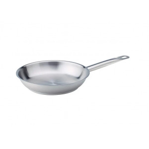 Tigaie Profesionala Inox Agnelli 40 cm – Inalta 6 cm – HoReCa