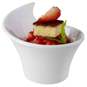 Bol Melamina Alba 70 ml – 7x8.5 cm – Ideal Fingerfood
