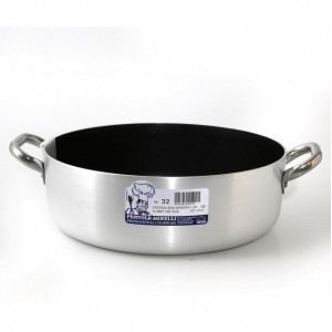 Cratita Joasa Aluminiu Teflonat 24 cm, 4.1L – Agnelli Italia