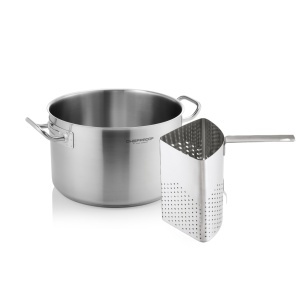 Oala Inox Fiert Paste 22L cu 4 Site Ø 36x22 cm – Chefproof