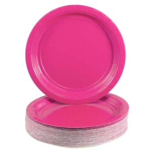 farfurie-carton-20cm-fucsia