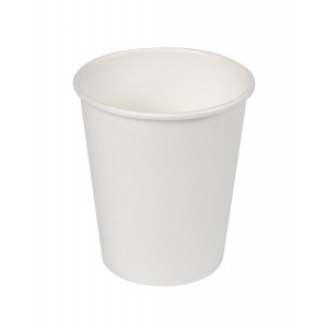 Set 25 pahare din carton natural, 200 ml