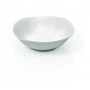 Set 6 Boluri Portelan Alb, 400 ml, 17x17 cm, Salata si Supe
