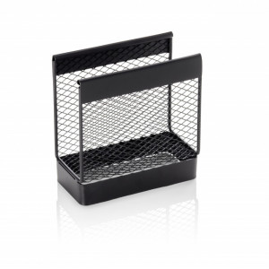 Suport Servetele Metalic Negru, 13.3x6.7x14 cm - Design Mesh