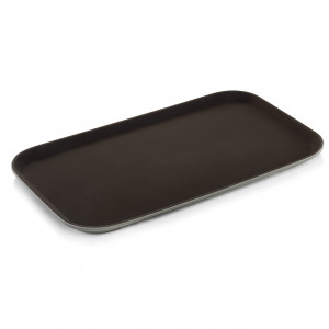 Tava Servire Antialunecare GN 1/1 Maro – 53x32.5 cm Polipropilena