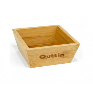 Bol din bambus pentru aperitive, 12x12x5 cm