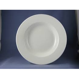 Farfurie Adanca Supa Portelan Crem Dudson Classic, 24 cm