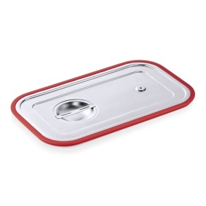 Capac Inox GN 1/1 cu Garnitura Silicon – pentru Transport
