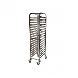 Carucior inox 18 tavi patiserie 600x400 mm