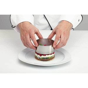 Set of 5 pieces of mousse rings, diameter 10 cm - Img 3