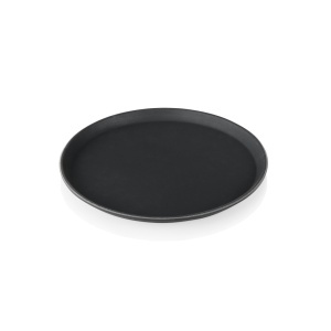 Tava servire antialunecare neagra 36 cm