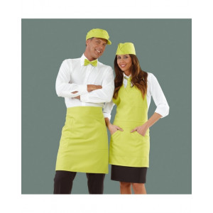 Unisex medium apron, Positano model, light green colour - Img 2