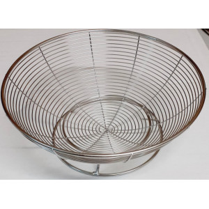 Cos Inox Paine si Fructe 19 cm x 8 cm – Servire HoReCa
