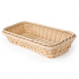 Cos Polirattan GN 1/3 Bej – 32.5x17.5x7 cm
