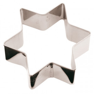 Forma inox model Steluta, 8x8 cm