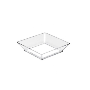 Set 25 Tavite Chocobar Transparente, 45 ml, 6.5x6.5 cm